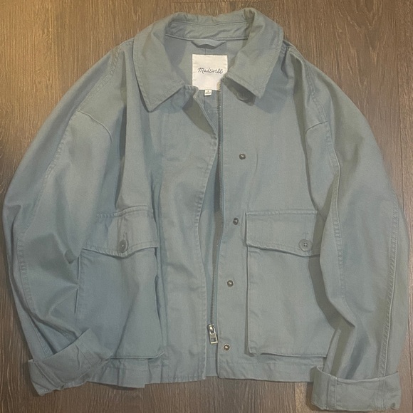 Madewell Jackets & Blazers - Women's Blue Jacket